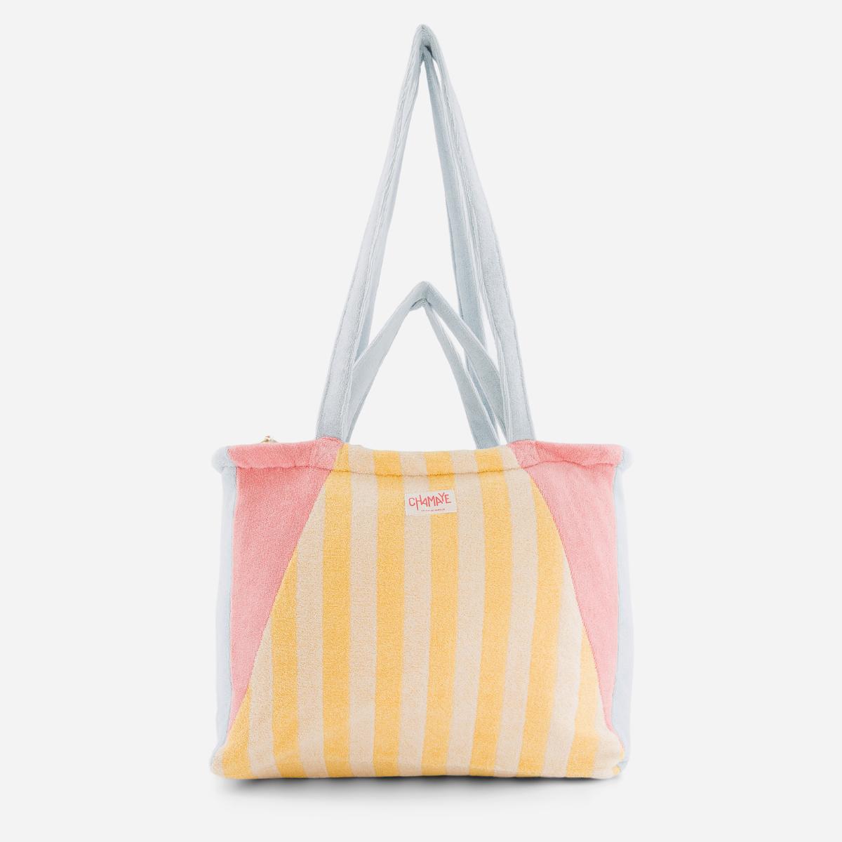 sac-cabas-parent-maman-éponge-cabas-gouter-plage-maman-mixte-cadeau-été-maman-papa-cadeau-anniversaire-fête-de-mères-matchy-matchy-cadeau-famille-cadeau-pere-fils-original-cadeau-mere-fille-pratique-matchy-matchy-cadeaux-noel-famille-marque-francaise-motif-summer-forever