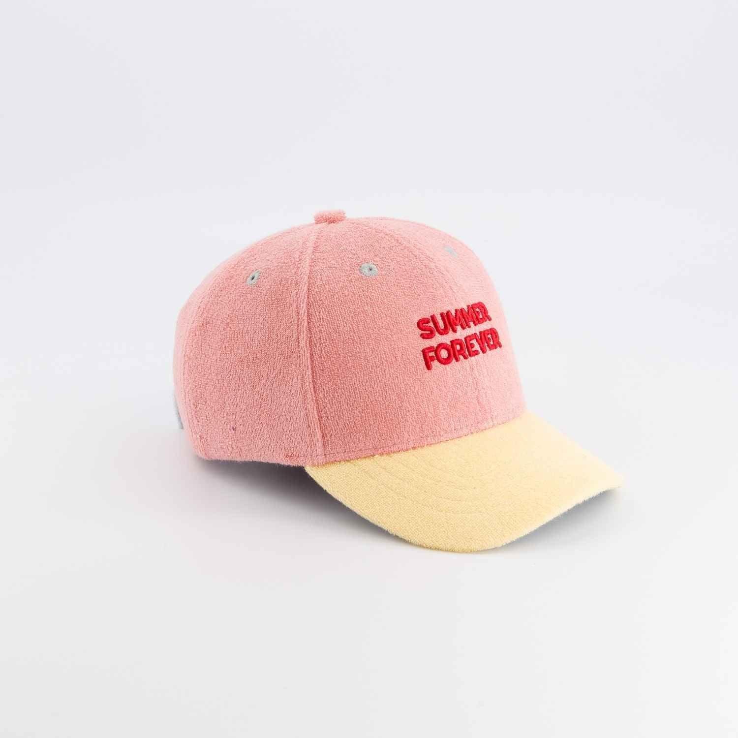 Casquette Summer Forever éponge rose | Enfant