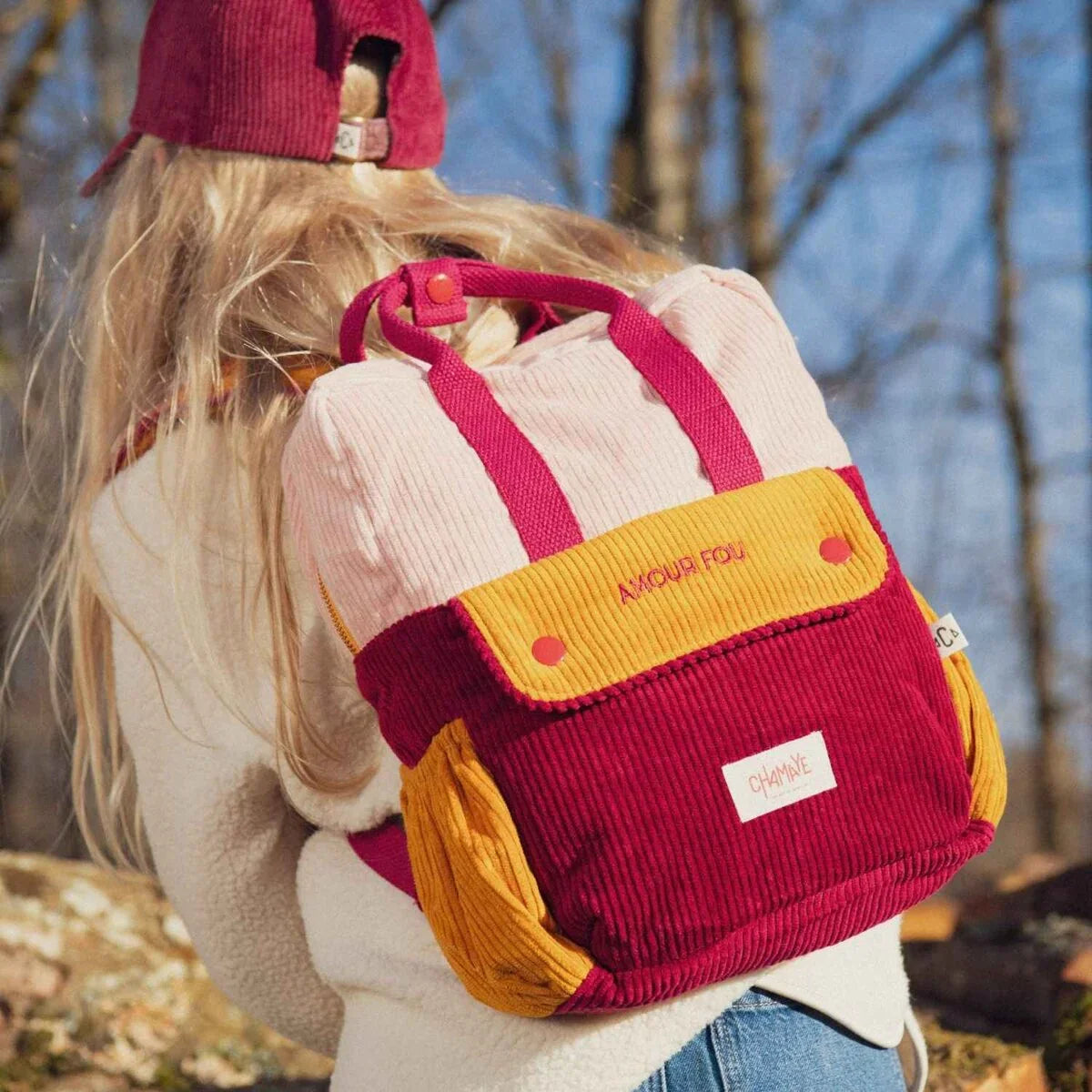 sac-à-dos-enfant-hiver-chamaye-cadeau-naissance-bebe-pratique-velours-hiver-garcon-fille-scolaire-amour-fou