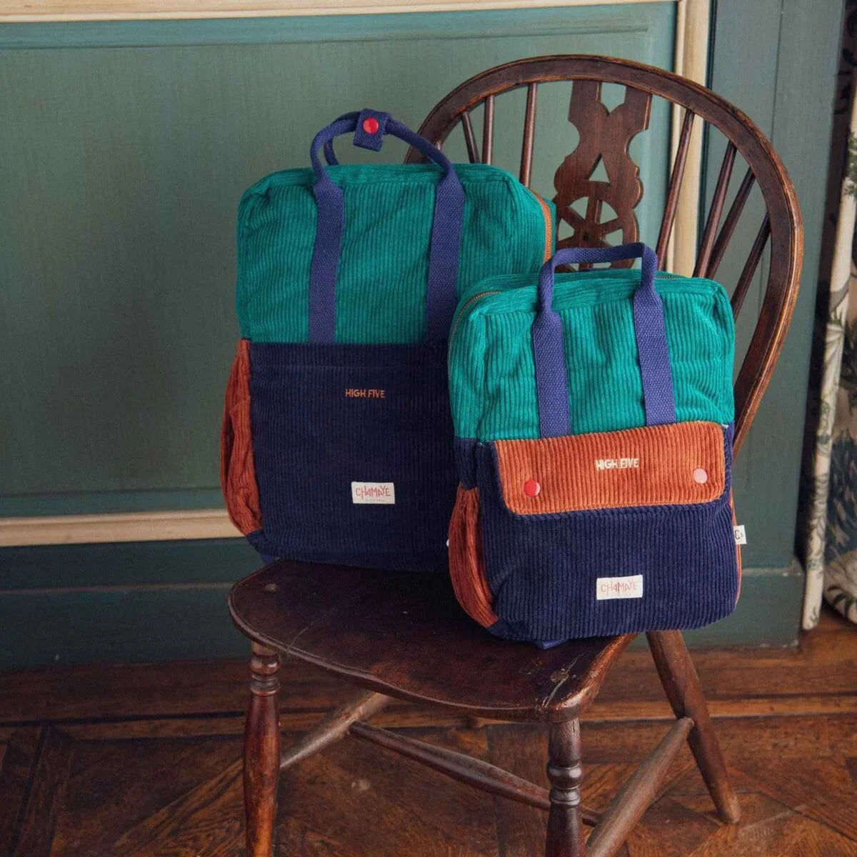 sac-à-dos-enfant-hiver-chamaye-cadeau-naissance-bebe-pratique-velours-hiver-garcon-fille-scolaire-high-five
