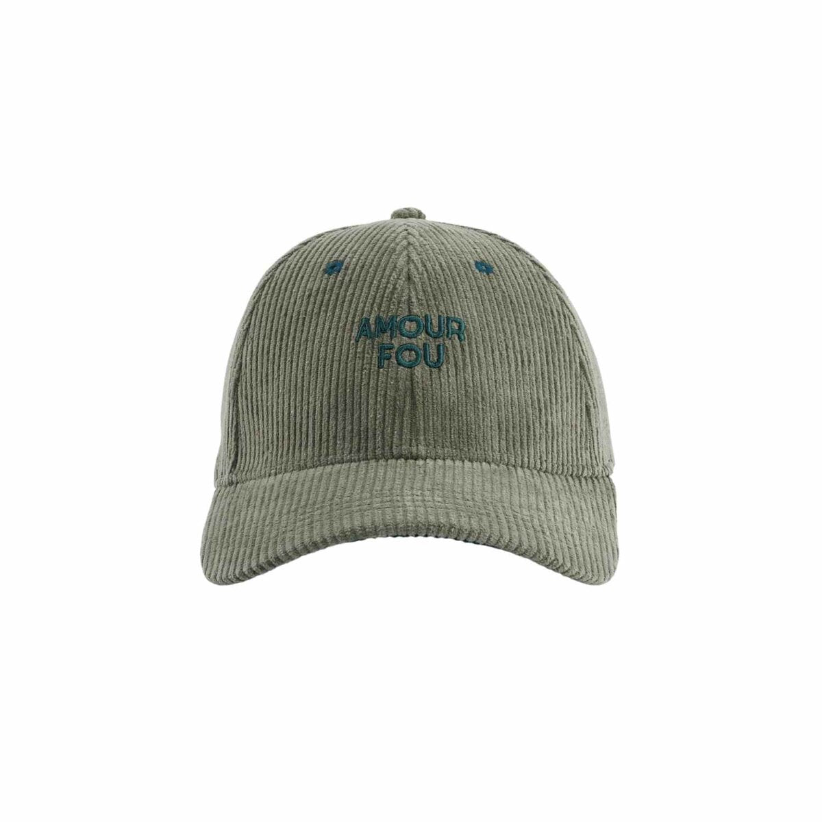 Casquette Velours Vert Amour Fou | Adulte