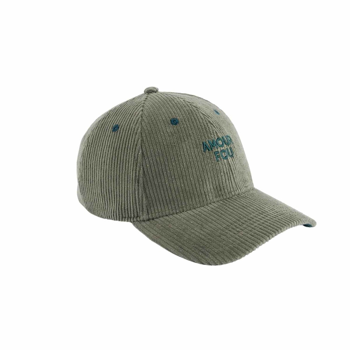 Casquette Velours Vert Amour Fou | Adulte