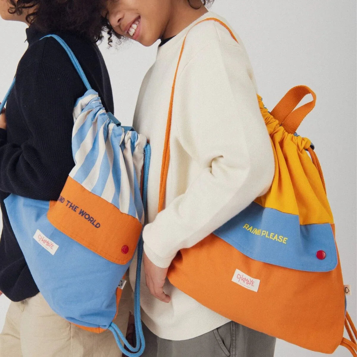 sac-enfant-chamaye-assorti-parent-enfant-sac-sport-gouter-cadeau-matchy-matchy-cadeau-original-famille-broderie-rainbow-please