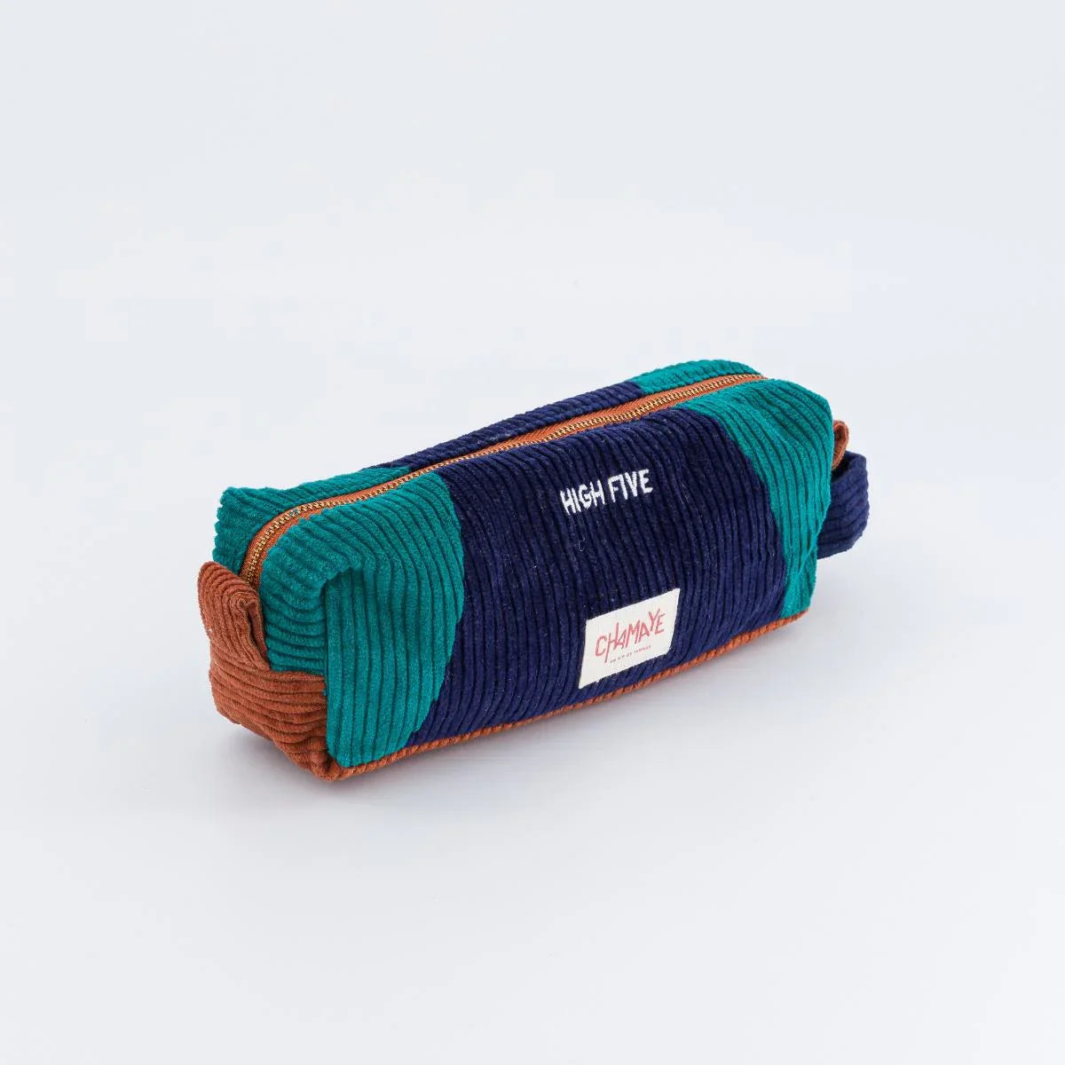 trousse-ecole-enfant-velours-cotele-trousse--mixte-enfant-cadeau-hiver-maman-enfant-cadeau-anniversaire-petit-garcon-matchy-matchy-cadeau-famille-cadeau-pere-fils-original-cadeau-mere-fille-pratique-matchy-matchy-cadeaux-noel-famille-marque-francaise-high-five-bleu