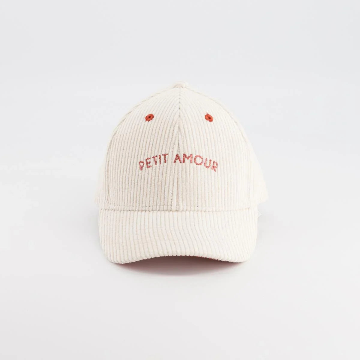 Little Love Cream Velvet Cap | Child