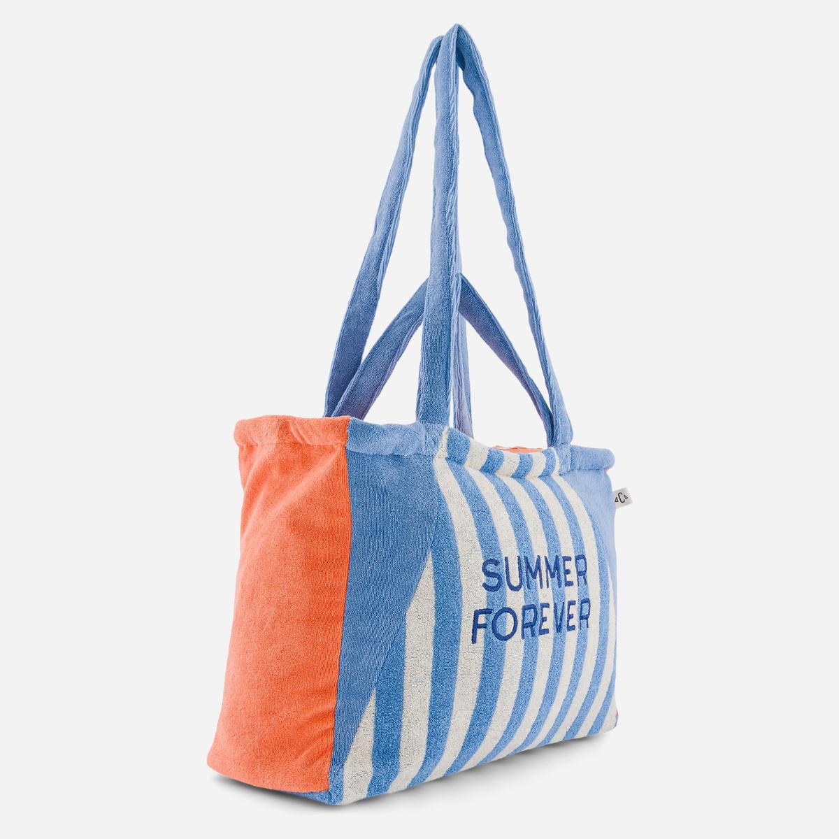 sac-cabas-parent-maman-éponge-cabas-gouter-plage-maman-mixte-cadeau-été-maman-papa-cadeau-anniversaire-fête-de-mères-matchy-matchy-cadeau-famille-cadeau-pere-fils-original-cadeau-mere-fille-pratique-matchy-matchy-cadeaux-noel-famille-marque-francaise-motif-summer-forever