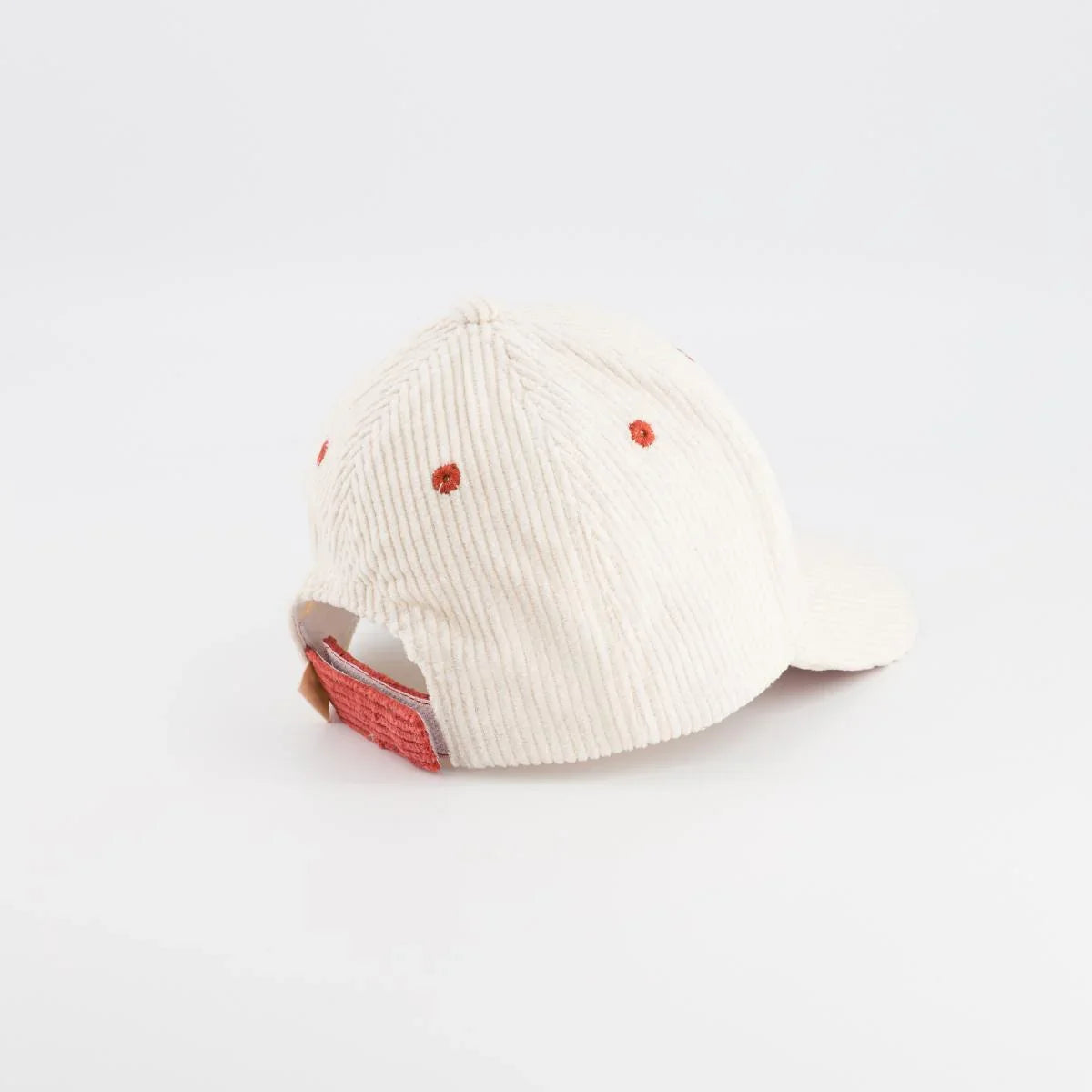Little Love Cream Velvet Cap | Child