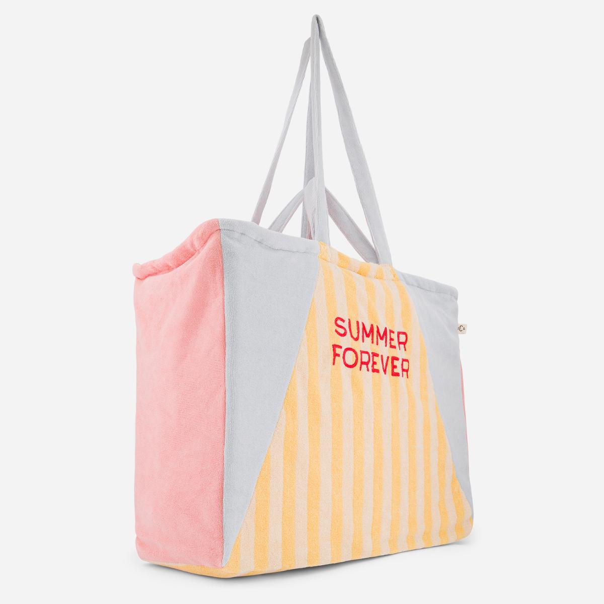 sac-cabas-parent-maman-éponge-cabas-gouter-plage-maman-mixte-cadeau-été-maman-papa-cadeau-anniversaire-fête-de-mères-matchy-matchy-cadeau-famille-cadeau-pere-fils-original-cadeau-mere-fille-pratique-matchy-matchy-cadeaux-noel-famille-marque-francaise-motif-summer-forever
