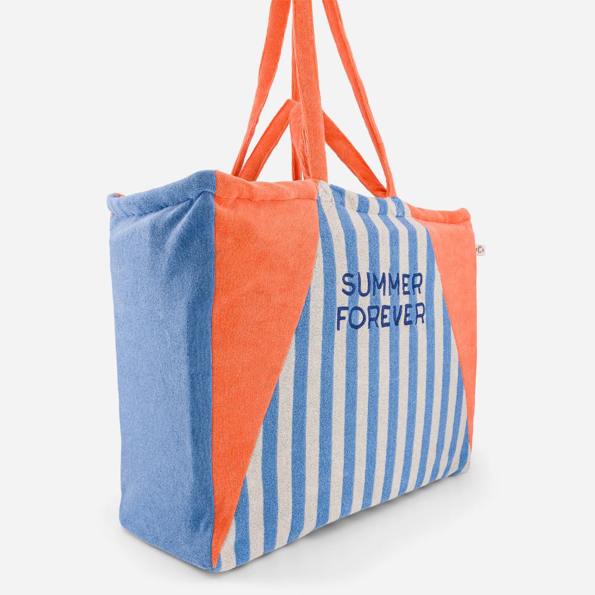 sac-cabas-parent-maman-éponge-cabas-gouter-plage-maman-mixte-cadeau-été-maman-papa-cadeau-anniversaire-fête-de-mères-matchy-matchy-cadeau-famille-cadeau-pere-fils-original-cadeau-mere-fille-pratique-matchy-matchy-cadeaux-noel-famille-marque-francaise-motif-summer-forever