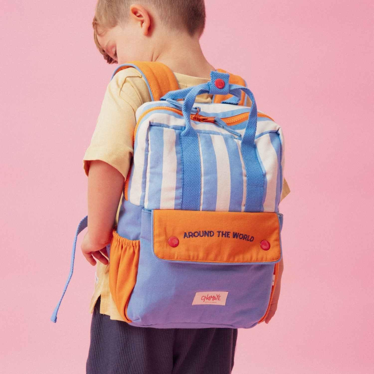 sac-à-dos-enfant-adulte-papa-maman-chamaye-assorti-parent-enfant-sac-papa-fils-cadeau-fete-des-peres-sac-mere-fille-cadeau-naissance-maman-matchy-matchy-cadeau-original-famille-broderie-motif-rentreescolaire-around-the-world