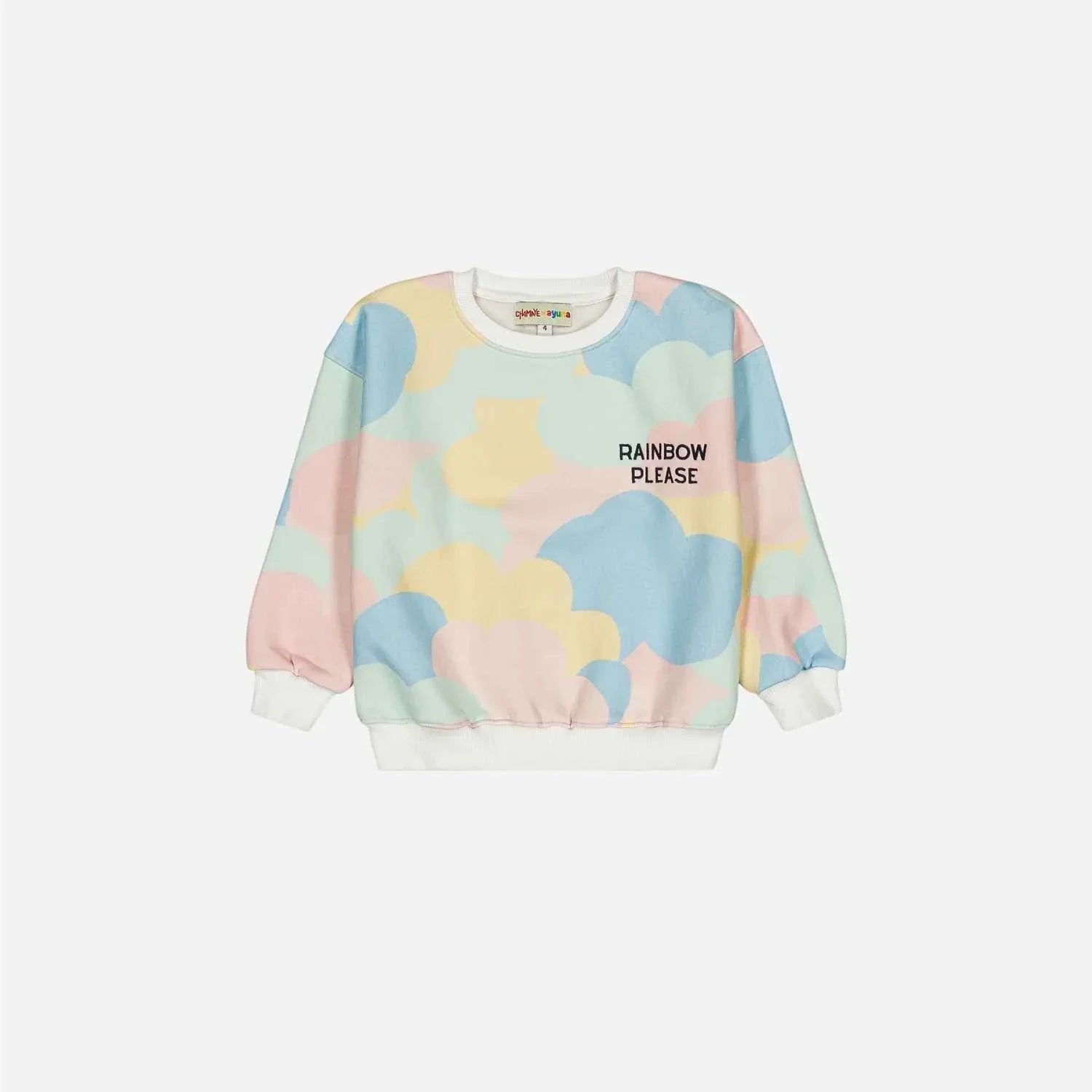 sweat-enfant-adulte-papa-maman-chamaye-assorti-parent-enfant-sac-papa-fils-cadeau-fete-des-meres-pull-mere-fille-cadeau-naissance-maman-matchy-matchy-cadeau-original-famille-broderie-motif-rainbow-please