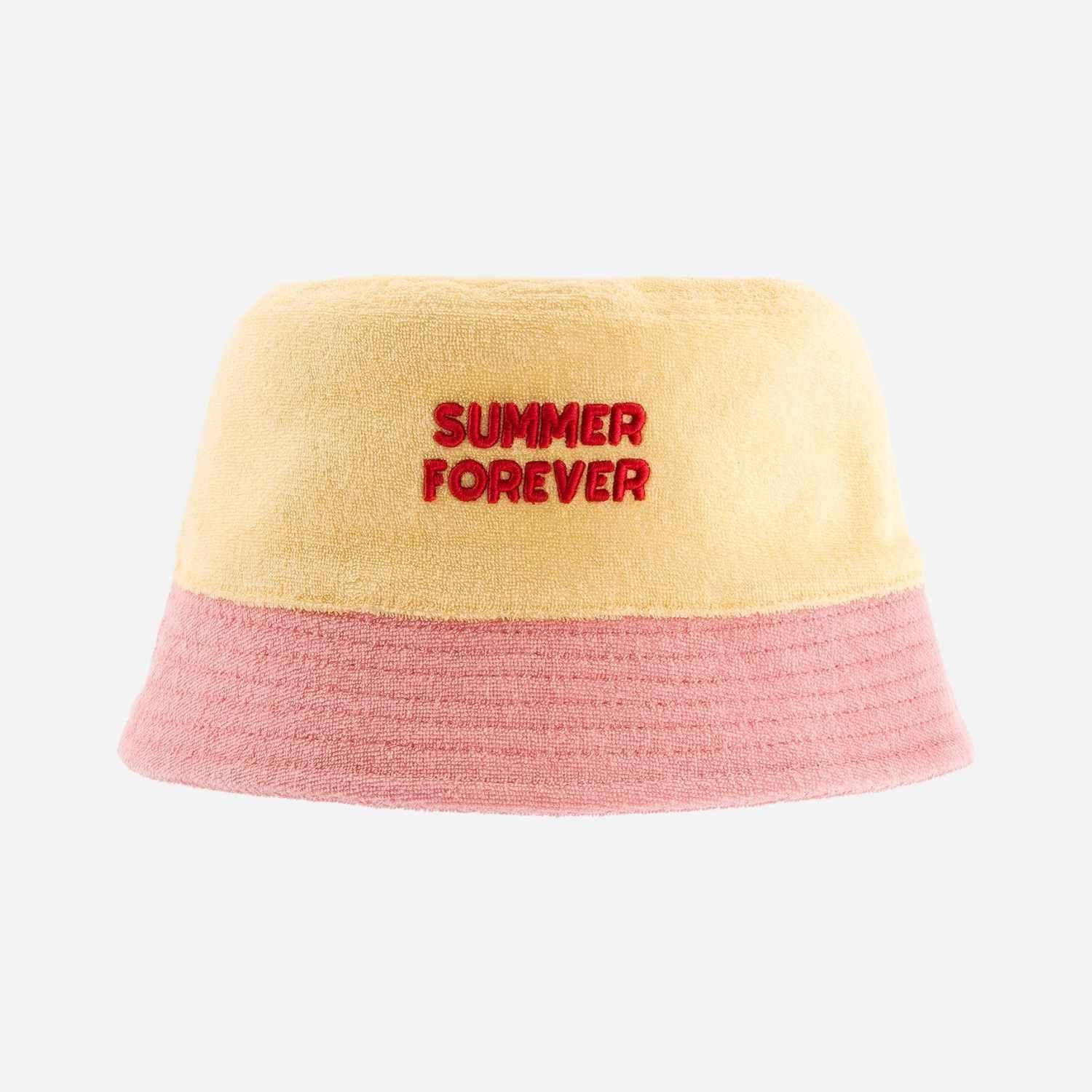 bob-bebe-enfant-parent-chamaye-assorti-papa-maman-enfant-bob-papa-fils-cadeau-fete-des-peres-casquette-mere-fille-cadeau-naissance-maman-bebe-cadeau-original-famille-bob-personnalisable-broderie-éponge-summer-forever-jaune