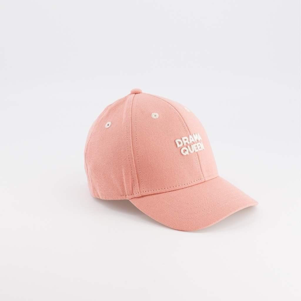 Casquette Drama Queen rose pâle | Enfant