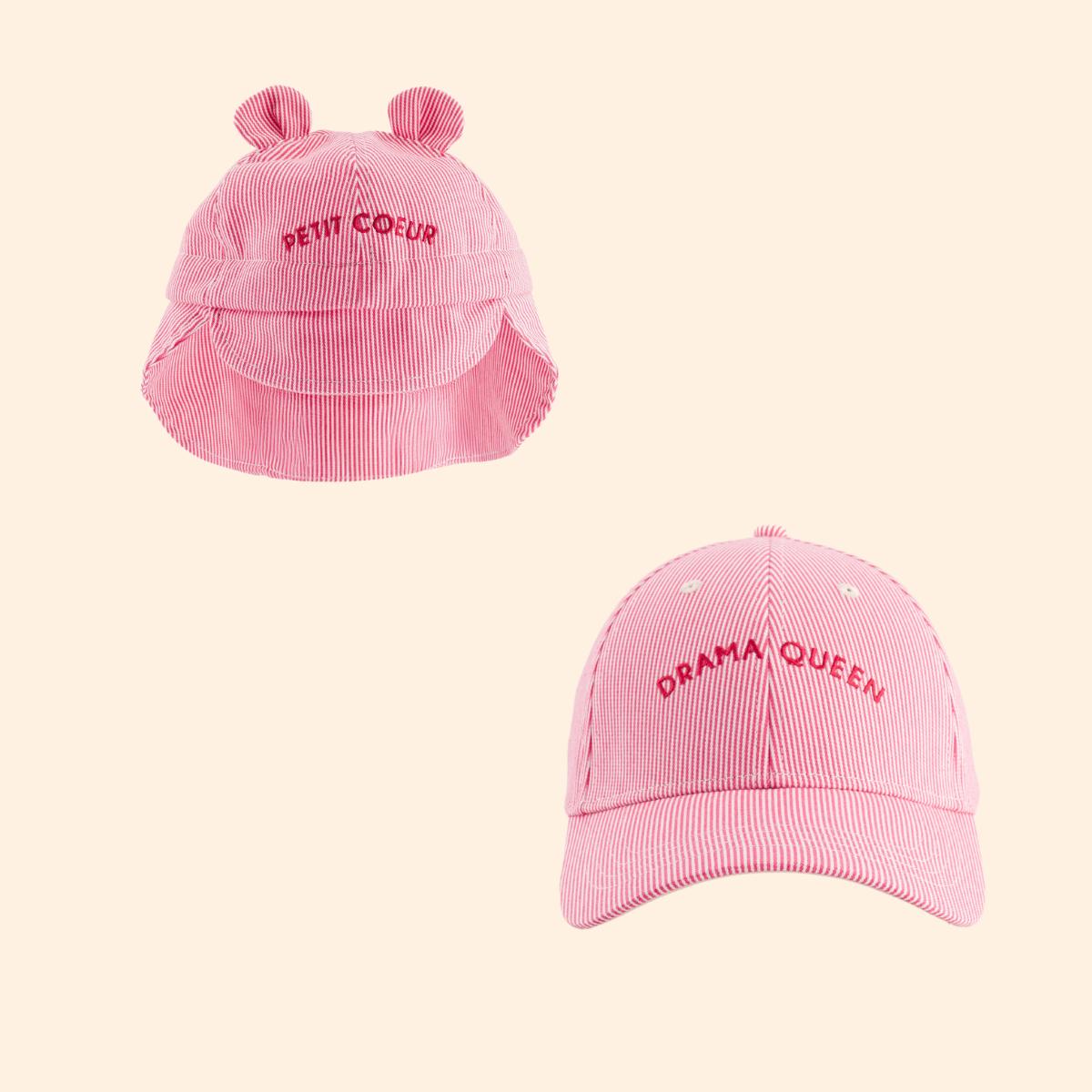 casquette-drama-queen-bebe-enfant-parent-chamaye-assorti-papa-maman-enfant-cabas-papa-fils-cadeau-naissance-maman-bebe-cadeau-original-famille-personnalisable-broderie