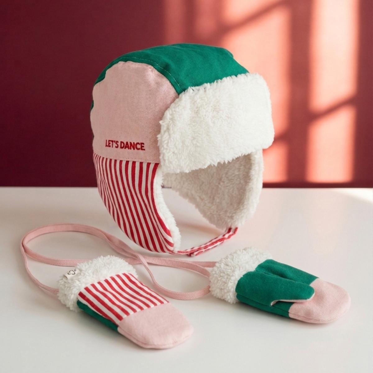 chapka-bebe-enfant-chamaye-assorti-papa-maman-enfant-casquette-papa-fils-cadeau-fete-des-peres-casquette-mere-fille-cadeau-naissance-maman-bebe-cadeau-original-famille-casquette-personnalisable-broderie-lets-dance-rose