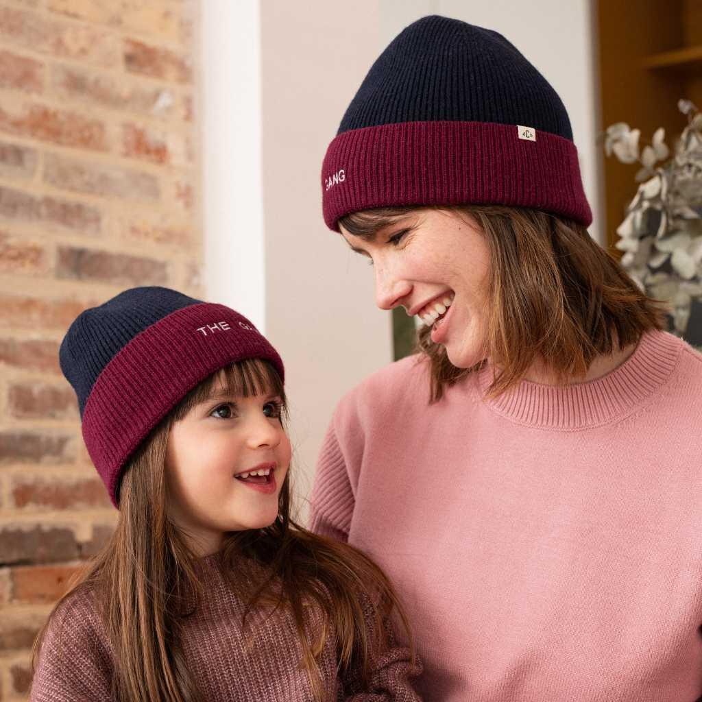 bonnet-bebe-enfant-papa-maman-chamaye-assorti-parent-enfant-bonnet-papa-fils-cadeau-fete-des-peres-bonnet-mere-fille-cadeau-naissance-maman-bebe-matchy-matchy-cadeau-original-famille-broderie-the-gang