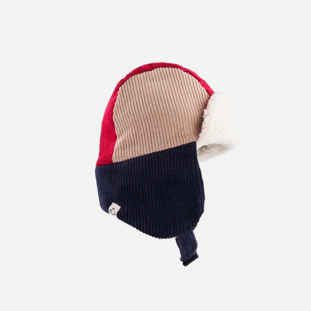 chapka-bebe-enfant-chamaye-protection-froid-hiver-bebe-enfant-ecusson-the-gang-chapka-moumoute-velours-cotele-cadeau-noel-enfant-mode-cadeau-famille-parent-enfant-pas-cher
