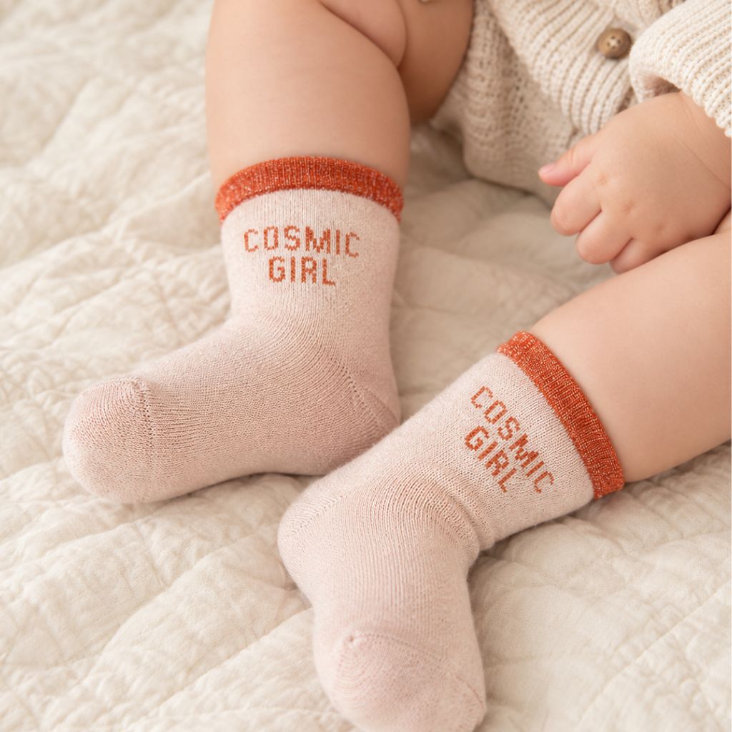 Cosmic Girl Glitter Socks | Kids
