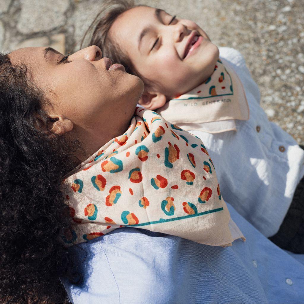 Foulard Graou Ecru | Adulte