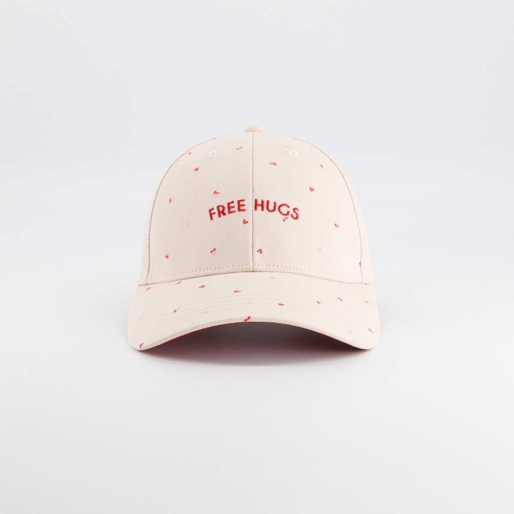 Free Hugs Hearts Cap | Kids