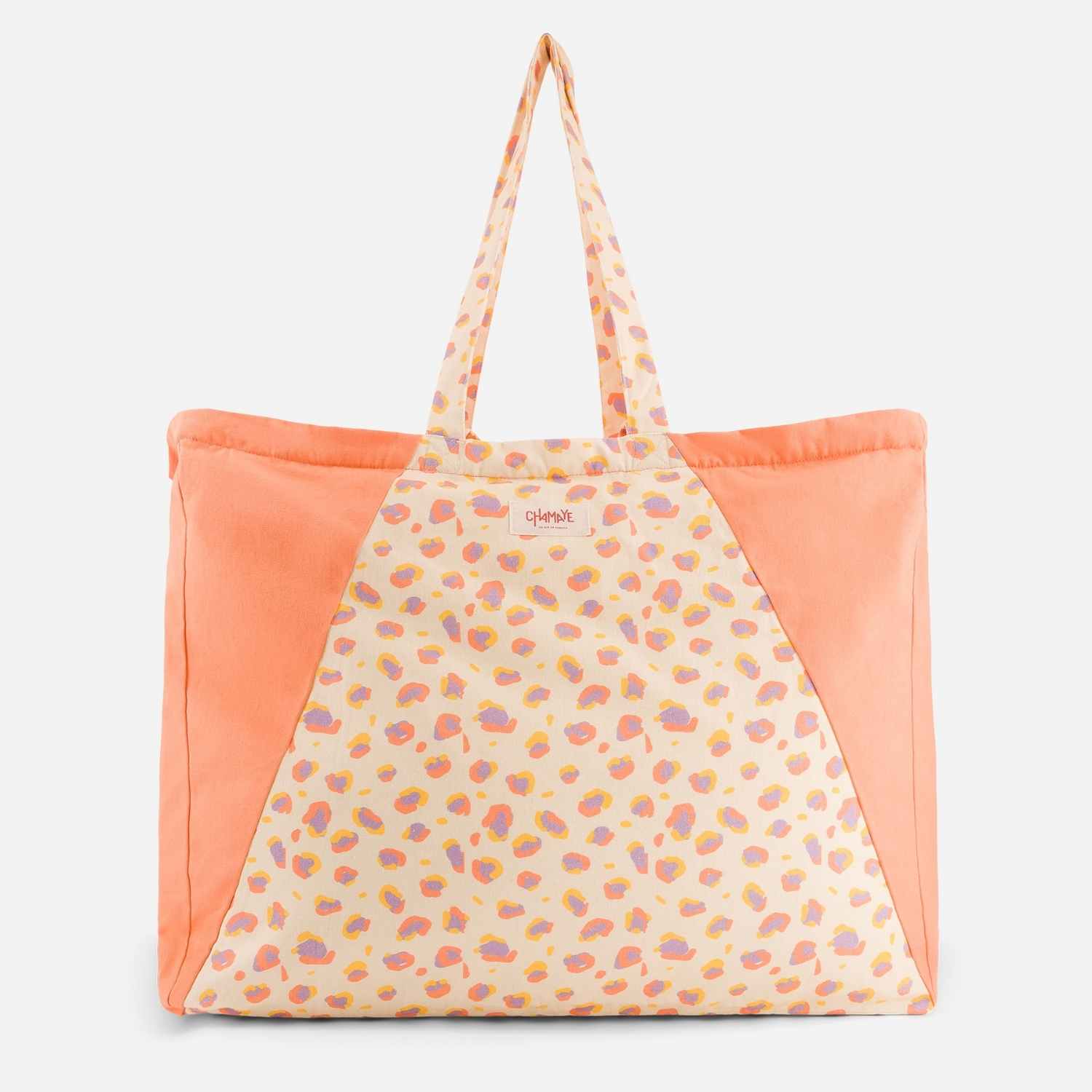 sac-cabas-parent-maman-maxi-cabas-gouter-plage-maman-mixte-cadeau-été-maman-papa-cadeau-anniversaire-fête-de-mères-matchy-matchy-cadeau-famille-cadeau-pere-fils-original-cadeau-mere-fille-pratique-matchy-matchy-cadeaux-noel-famille-marque-francaise-leopard-motif-crush