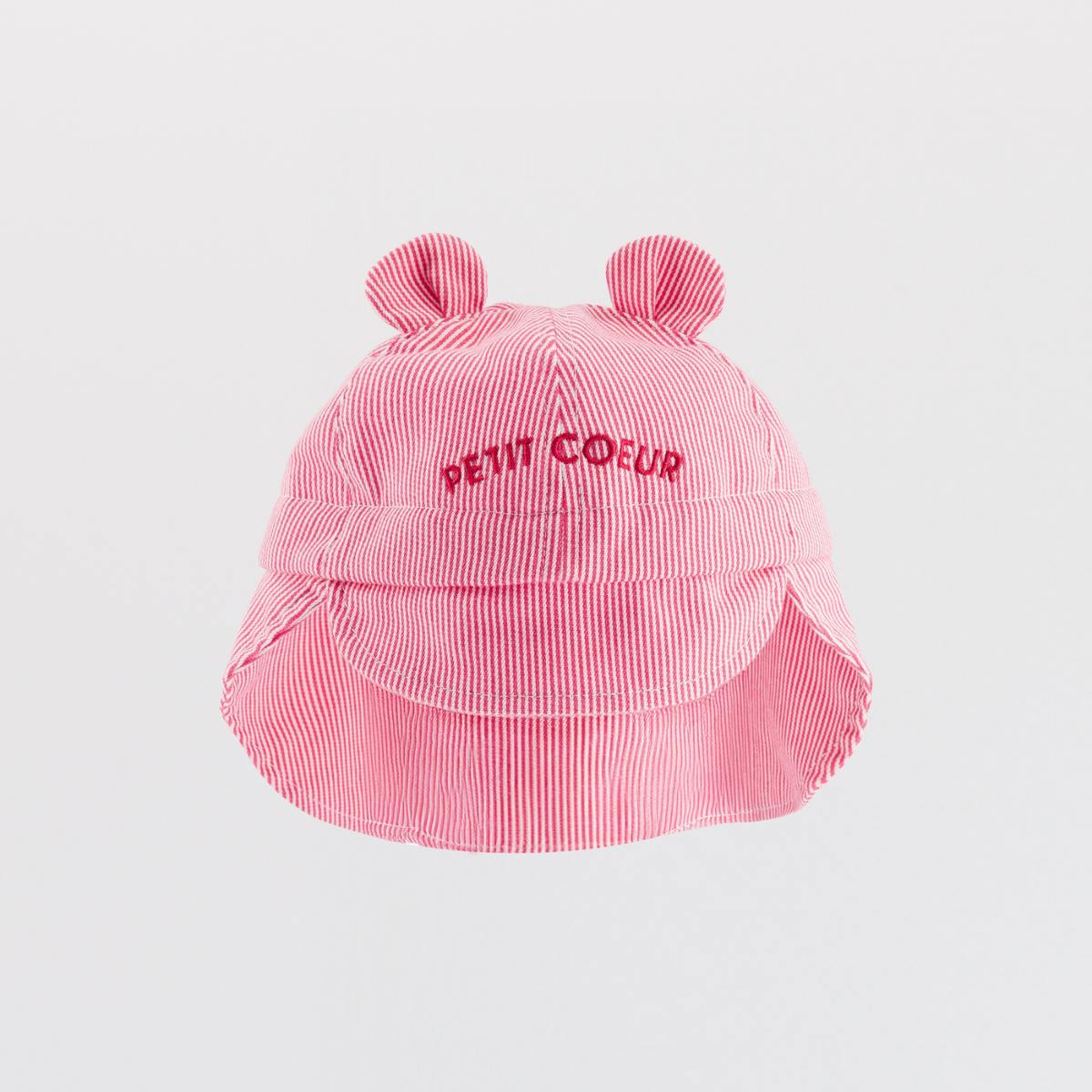 chapeau-soleil-bebe-enfant-parent-chamaye-assorti-papa-maman-enfant-trousse-papa-fils-cadeau-naissance-maman-bebe-cadeau-original-famille-chapeau-personnalisable-broderie-petit-coeur