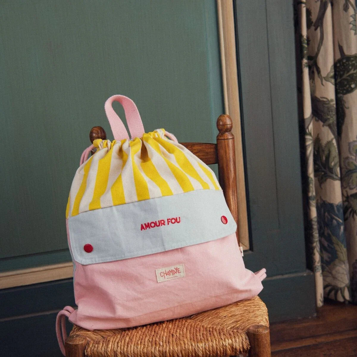 sac-enfant-chamaye-assorti-parent-enfant-sac-sport-gouter-cadeau-matchy-matchy-cadeau-original-famille-broderie-amour-fou
