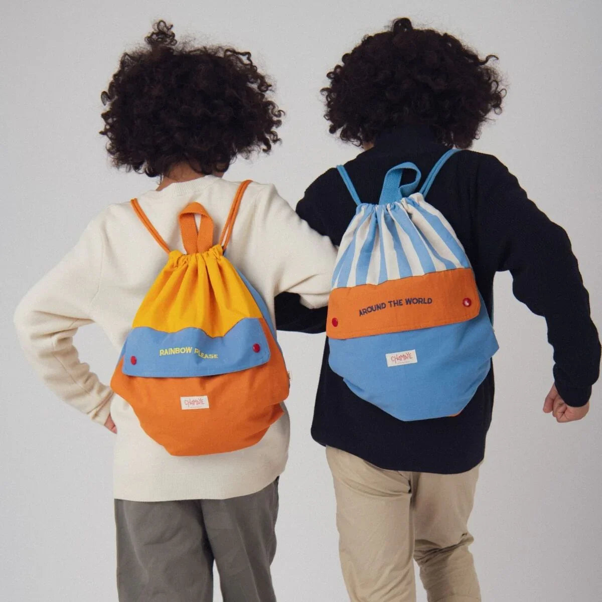 sac-enfant-chamaye-assorti-parent-enfant-sac-sport-gouter-cadeau-matchy-matchy-cadeau-original-famille-broderie-around-the-world