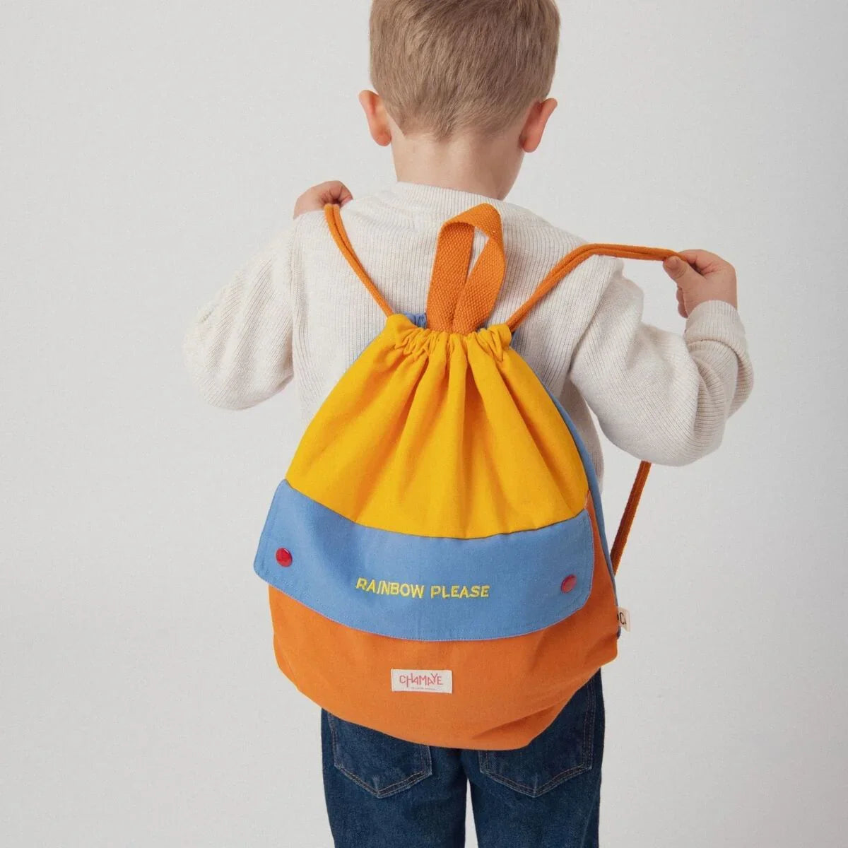 sac-enfant-chamaye-assorti-parent-enfant-sac-sport-gouter-cadeau-matchy-matchy-cadeau-original-famille-broderie-rainbow-please