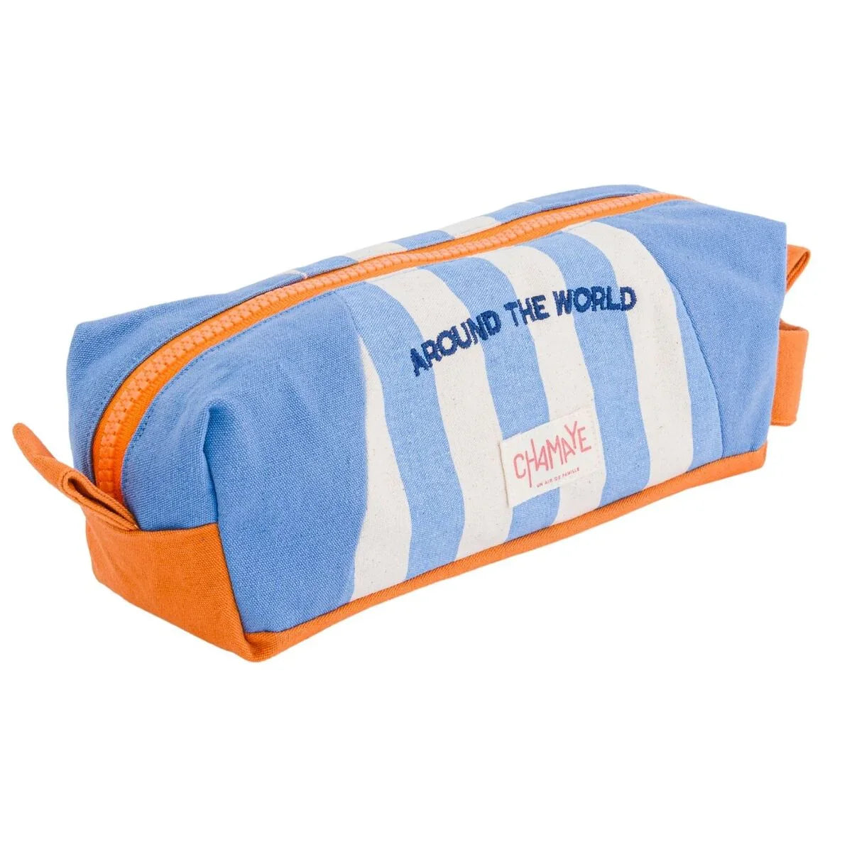 trousse-scolaire-enfant-chamaye-assorti-parent-enfant-sac-sport-gouter-cadeau-matchy-matchy-cadeau-original-famille-broderie-around-the-world