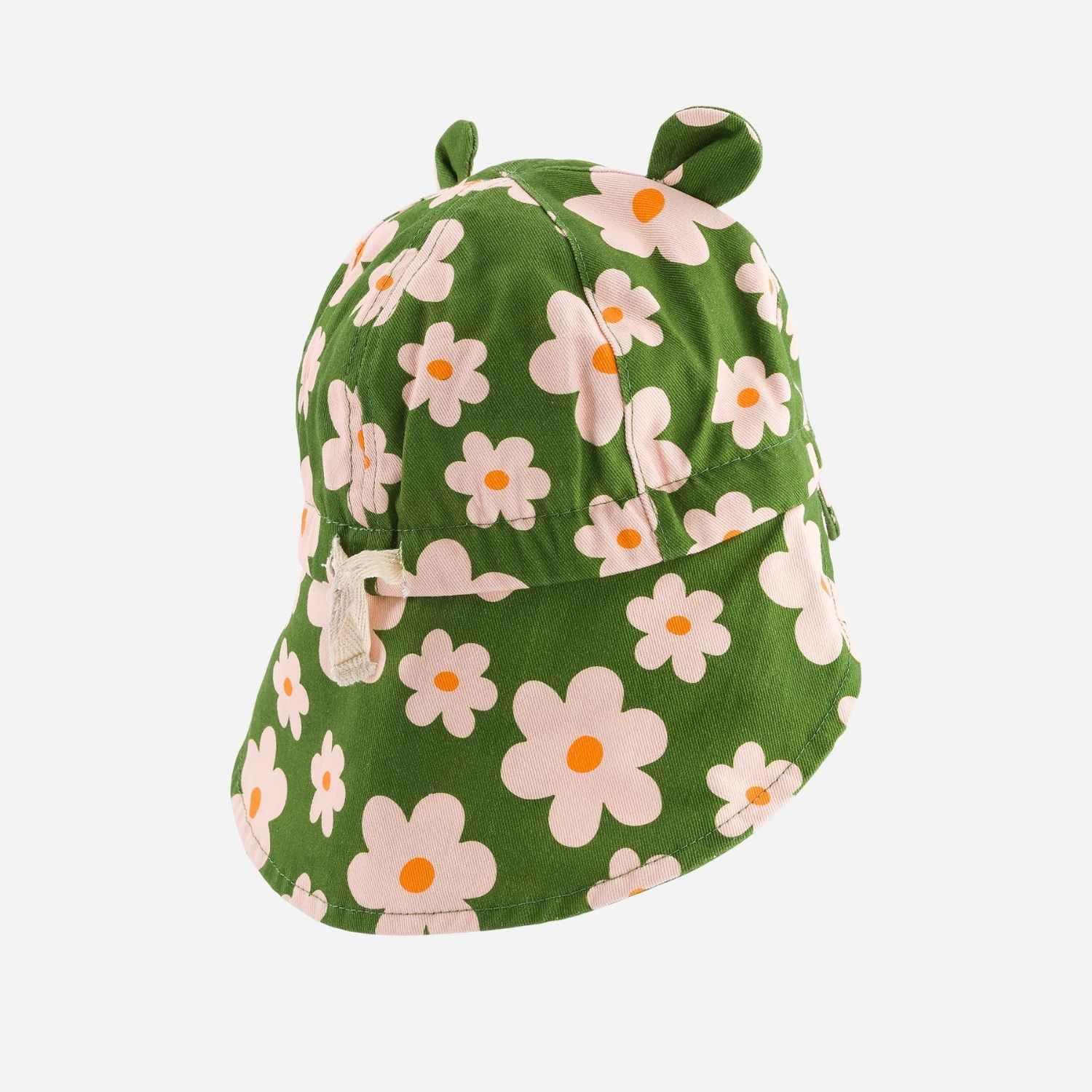 chapeau-bebe-enfant-soleil-chamaye-assorti-papa-maman-enfant-casquette-papa-fils-cadeau-fete-des-peres-casquette-mere-fille-cadeau-naissance-maman-bebe-cadeau-original-famille-casquette-personnalisable-broderie-flower-power
