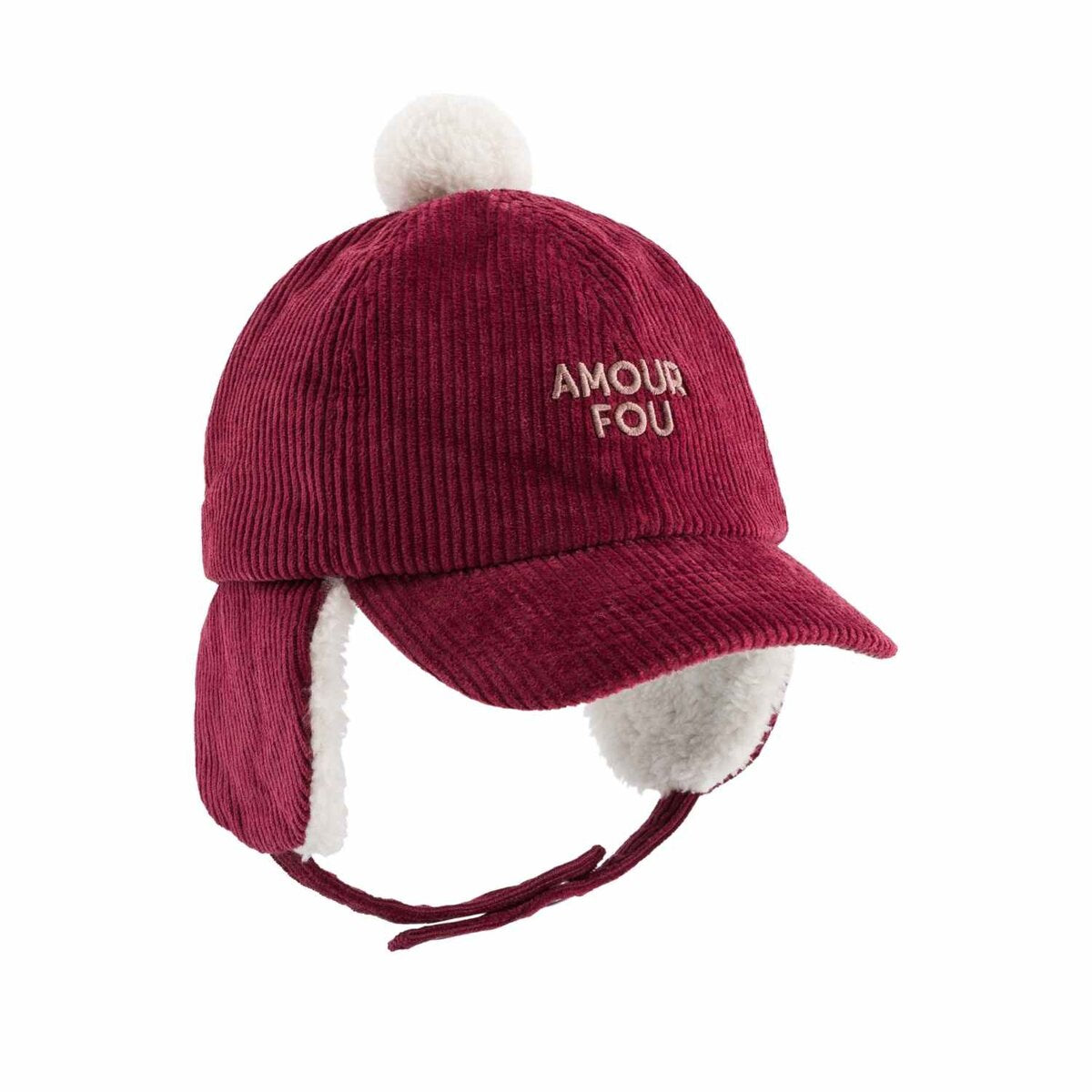 chapka-bebe-enfant-chamaye-assorti-papa-maman-enfant-casquette-papa-fils-cadeau-fete-des-peres-casquette-mere-fille-cadeau-naissance-maman-bebe-cadeau-original-famille-casquette-personnalisable-broderie-amour-fou-bordeaux