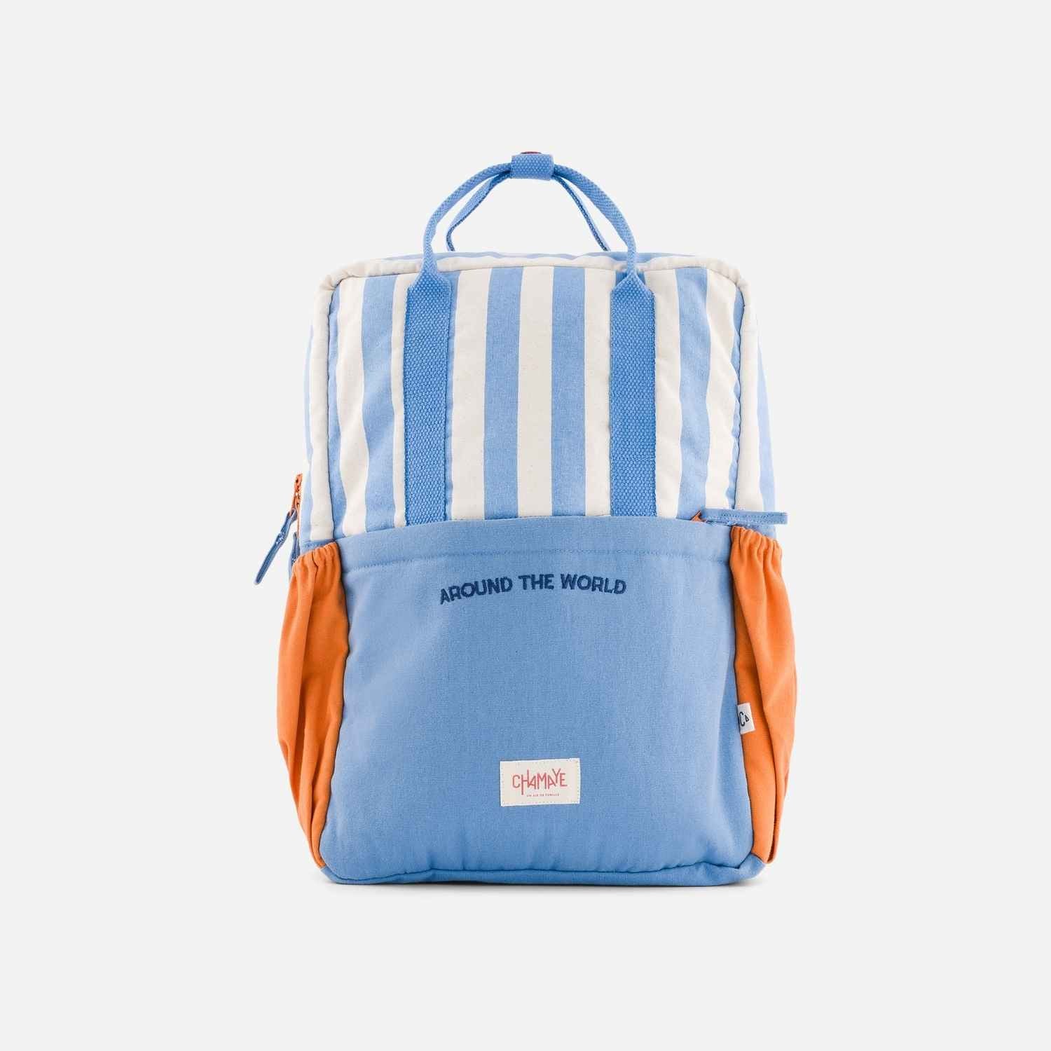 sac-à-dos-enfant-adulte-papa-maman-chamaye-assorti-parent-enfant-sac-papa-fils-cadeau-fete-des-peres-sac-mere-fille-cadeau-naissance-maman-matchy-matchy-cadeau-original-famille-broderie-motif-rentreescolaire-around-the-world
