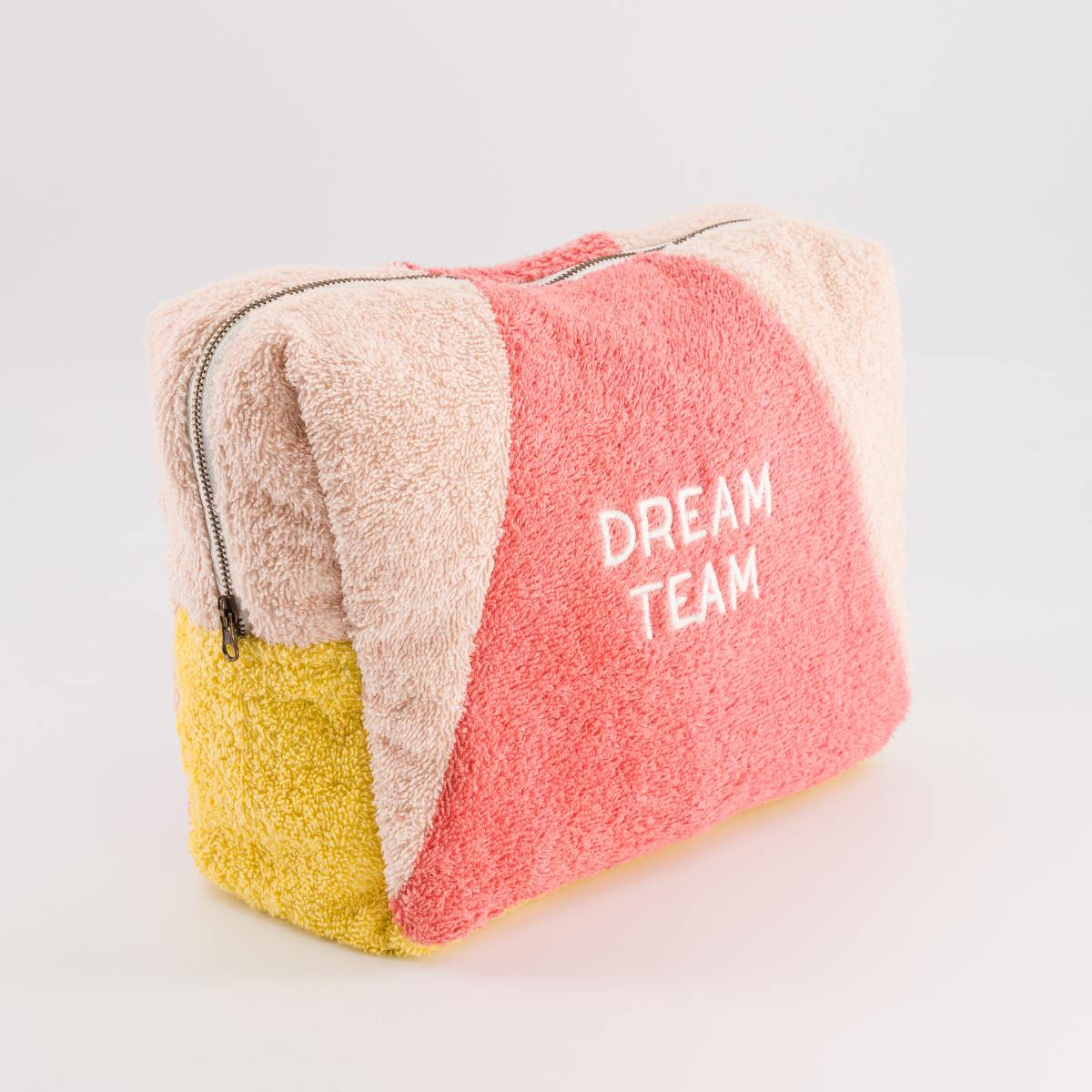 trousse-éponge-bebe-enfant-parent-chamaye-assorti-papa-maman-enfant-trousse-papa-fils-cadeau-naissance-maman-bebe-cadeau-original-famille-trousse-personnalisable-broderie-dreamteam