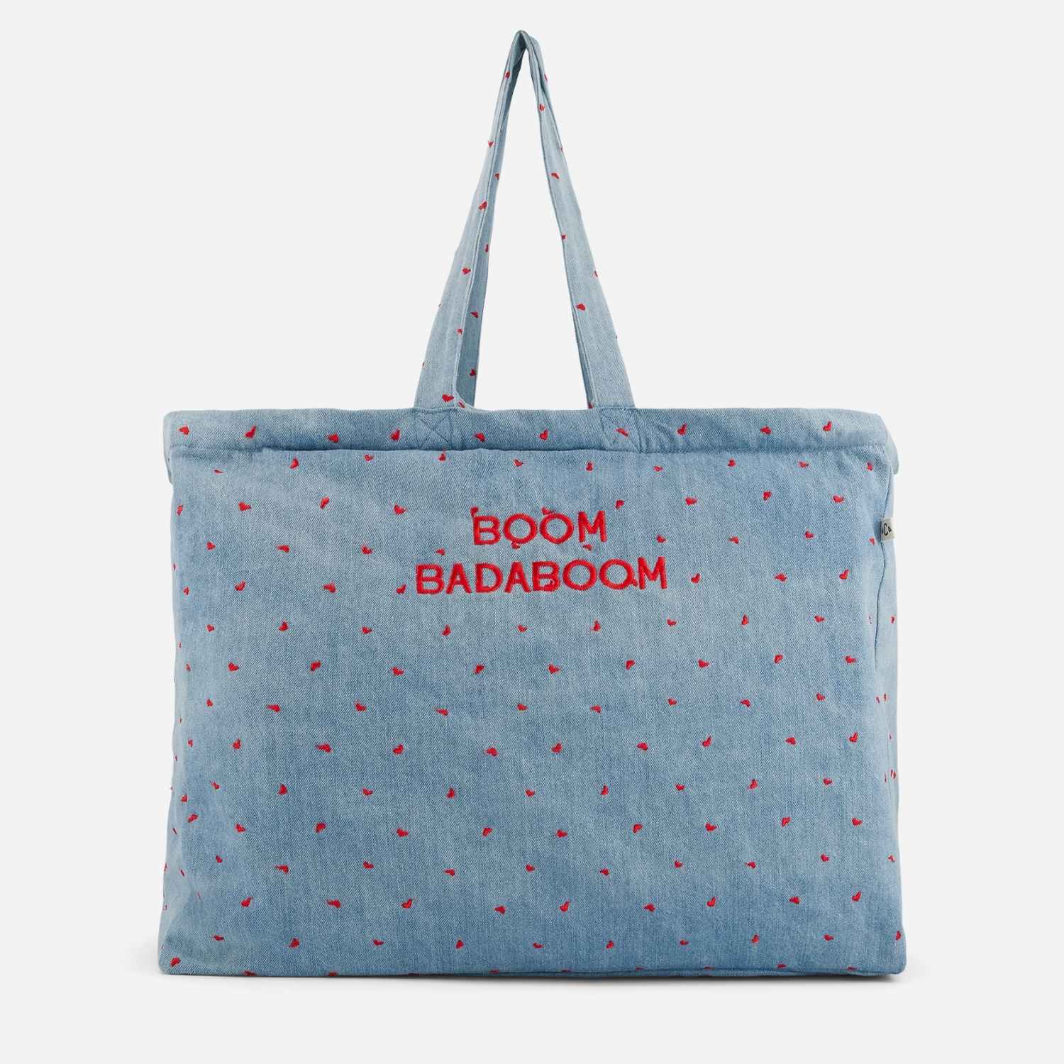 sac-cabas-parent-maman-maxi-cabas-gouter-plage-maman-mixte-cadeau-été-maman-papa-cadeau-anniversaire-fête-de-mères-matchy-matchy-cadeau-famille-cadeau-pere-fils-original-cadeau-mere-fille-pratique-matchy-matchy-cadeaux-noel-famille-marque-francaise-coeurs-motif-boom-badaboom