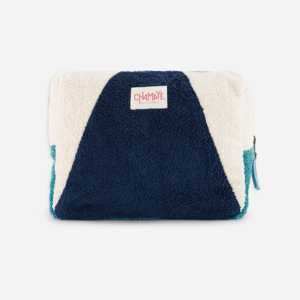 trousse-éponge-bebe-enfant-parent-chamaye-assorti-papa-maman-enfant-trousse-papa-fils-cadeau-naissance-maman-bebe-cadeau-original-famille-trousse-personnalisable-broderie-dreamteam