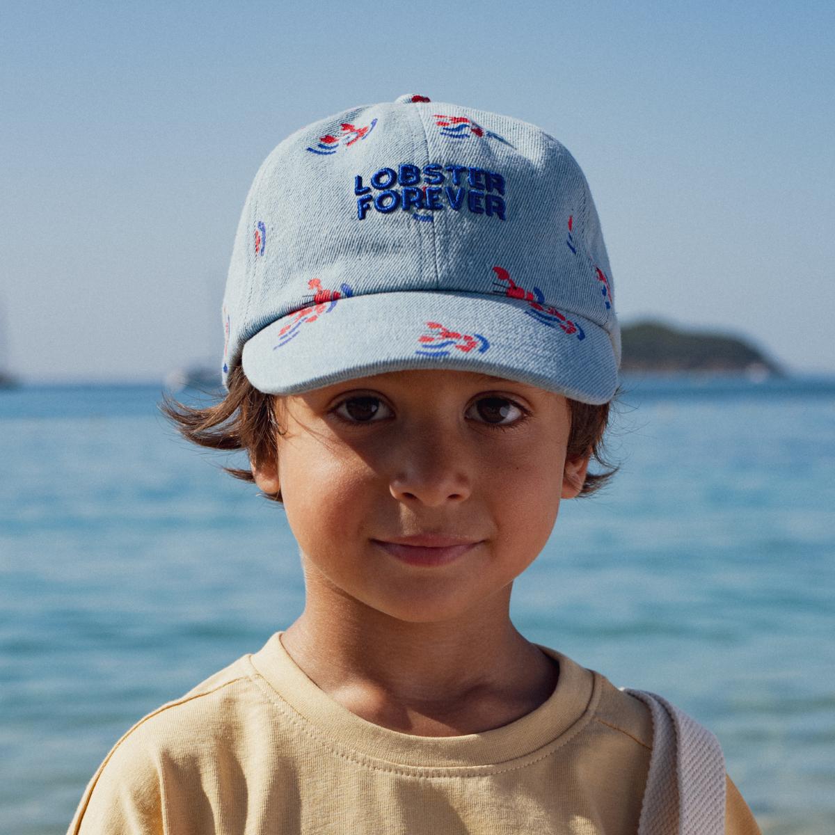 casquette-lobster-forever-bebe-enfant-parent-chamaye-assorti-papa-maman-enfant-cabas-papa-fils-cadeau-naissance-maman-bebe-cadeau-original-famille-casquette-brodée-personnalisable-broderie-homards