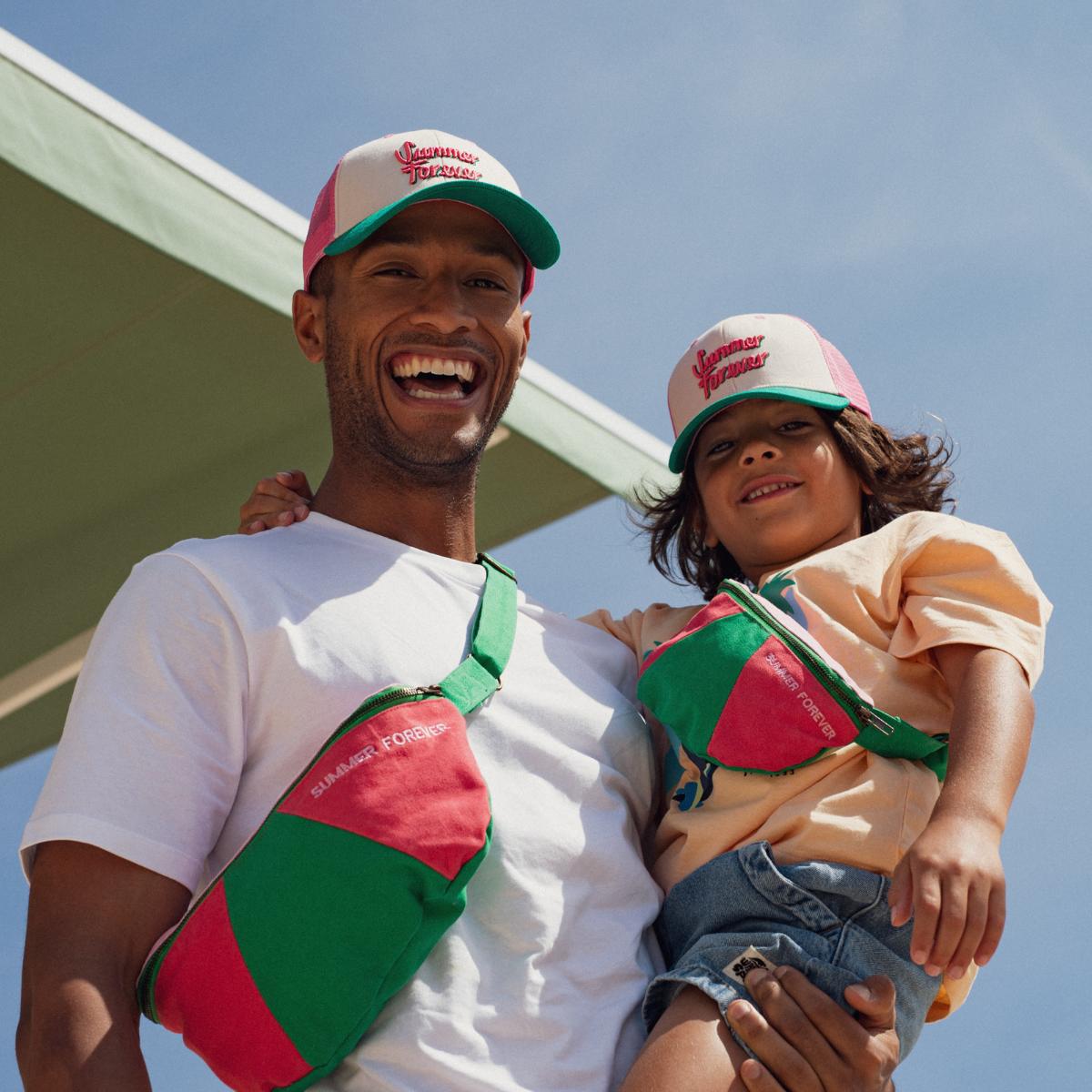 casquette-summer-forever-bebe-enfant-parent-chamaye-assorti-papa-maman-enfant-casquette-papa-fils-cadeau-naissance-maman-bebe-cadeau-original-famille-casquette-personnalisable-broderie