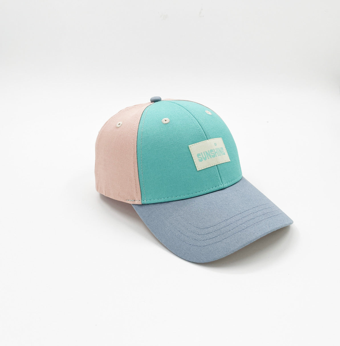 Casquette Sunshine tricolore visière bleue | Adulte