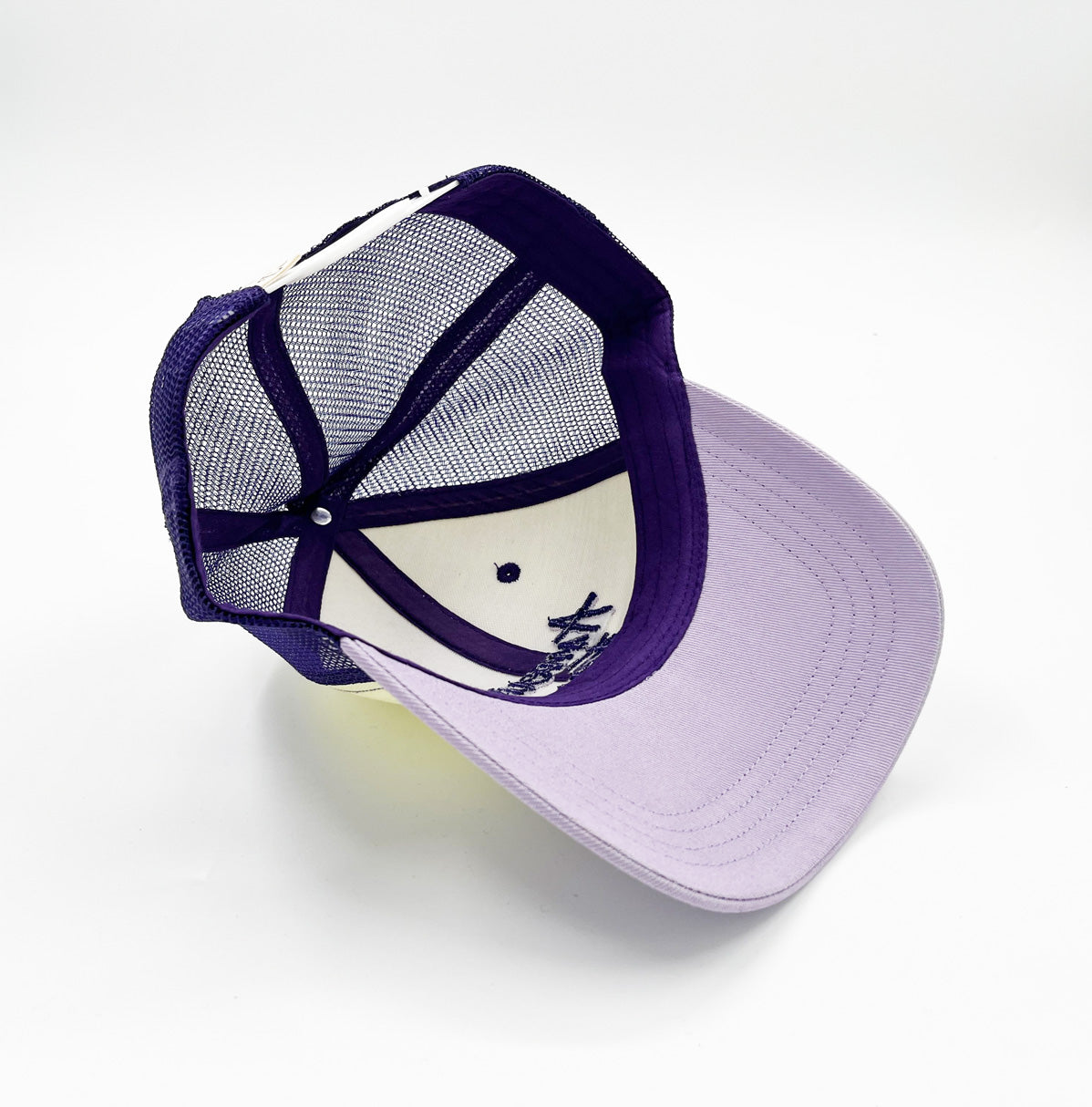 Casquette Amour Fou violet jaune | Enfant ou Adulte