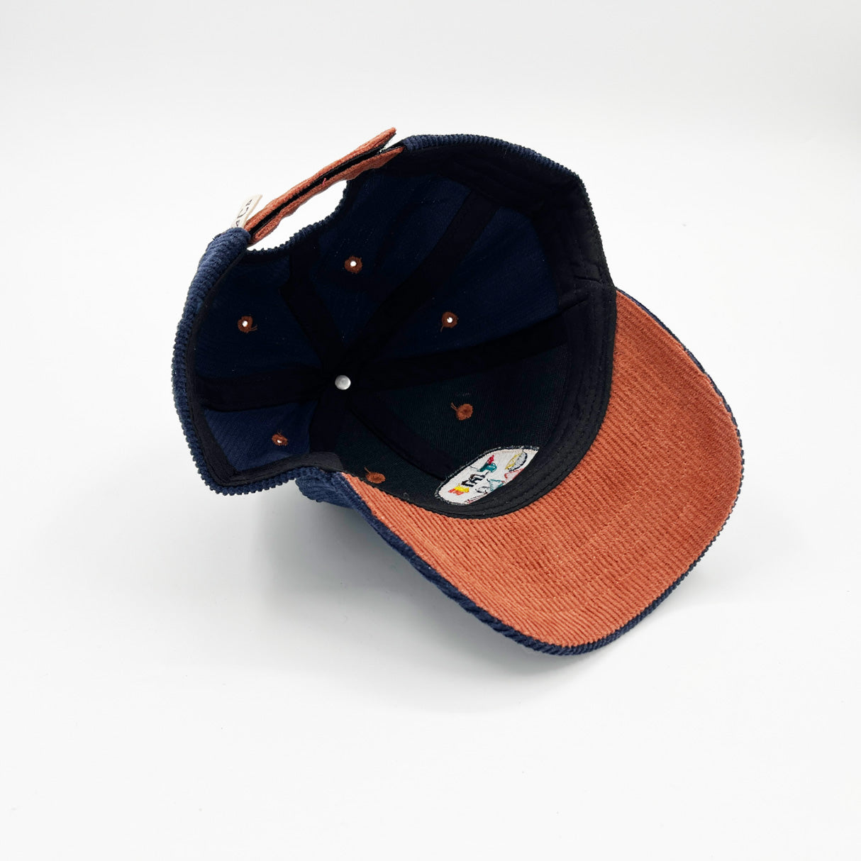 Casquette The Gang velours marine | Enfant ou Adulte