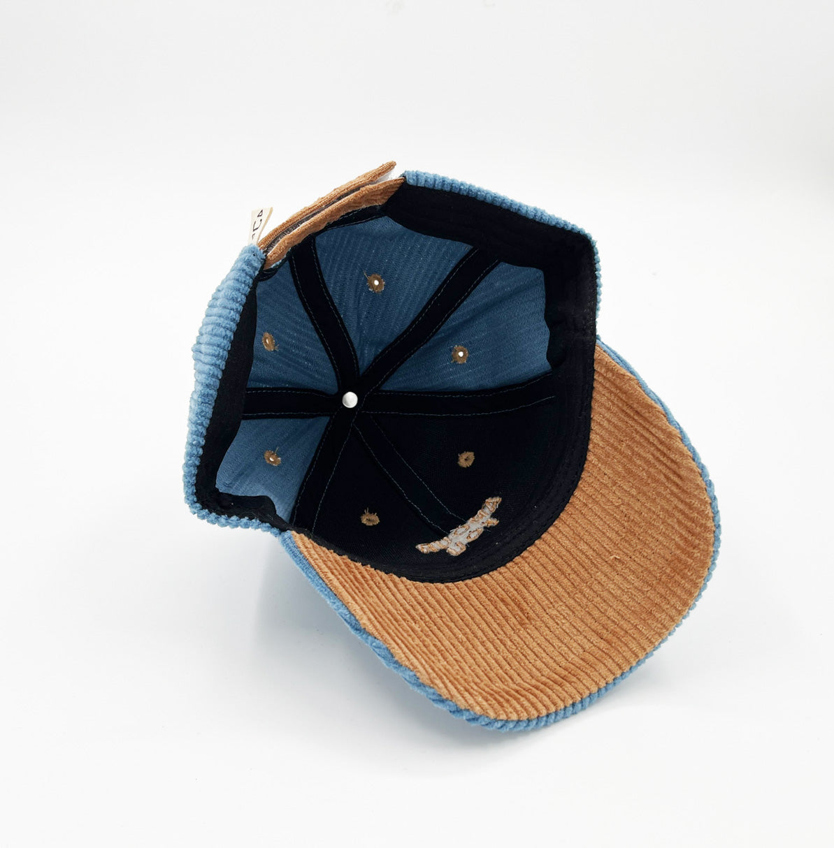 Casquette Amour Fou velours bleu | Enfant ou Adulte