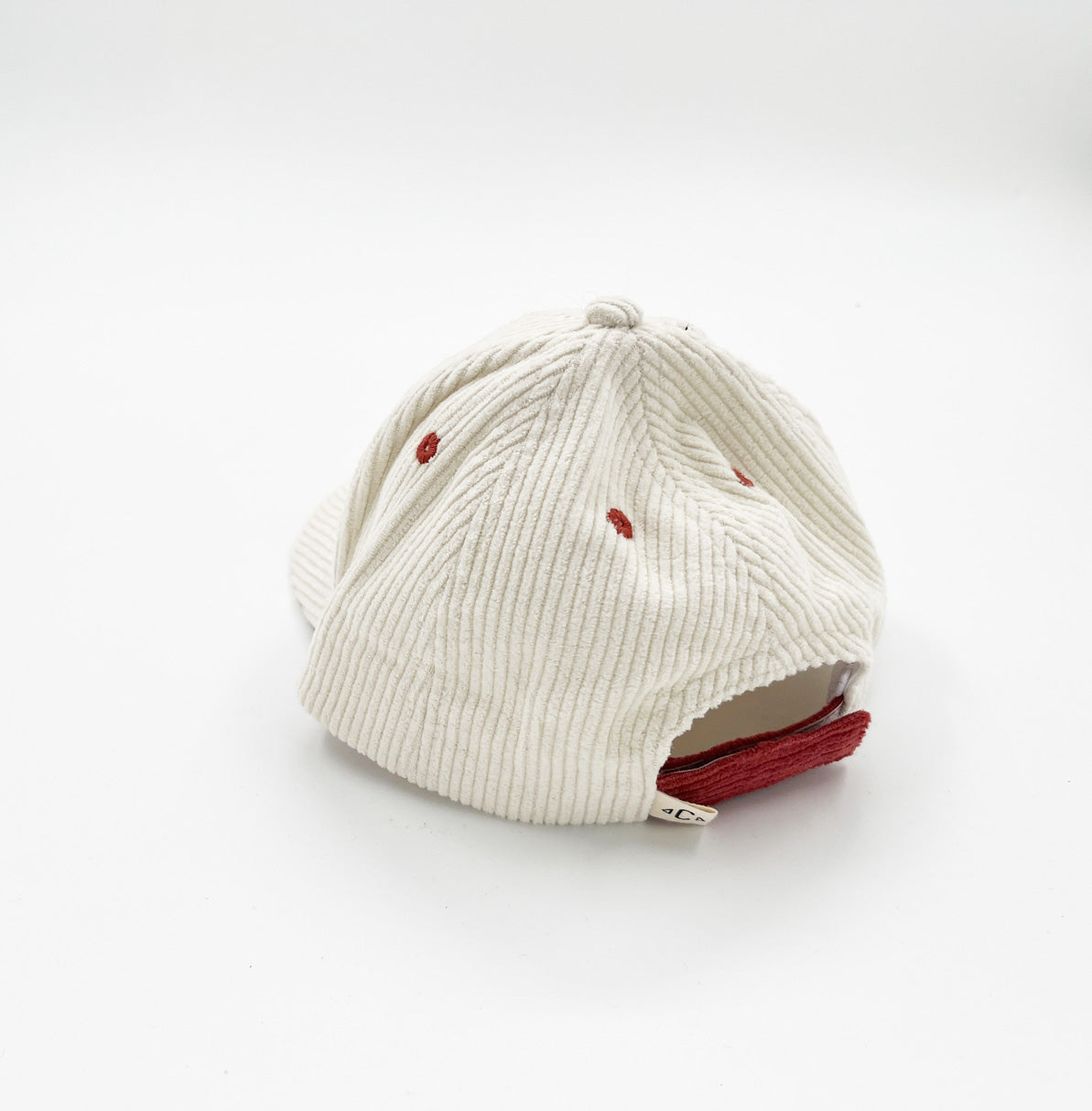 Casquette Drama Queen velours blanche | Enfant