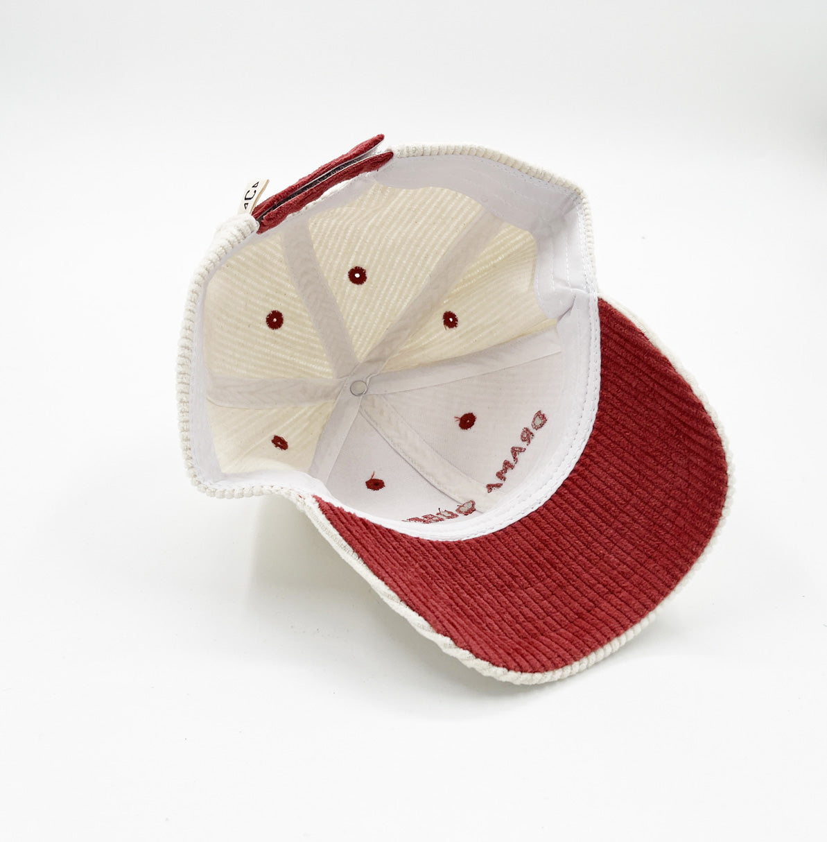 Casquette Drama Queen velours blanche | Enfant