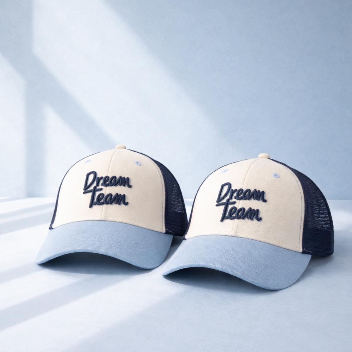 casquette-bebe-enfant-parent-chamaye-assorti-papa-maman-enfant-casquette-papa-fils-cadeau-fete-des-peres-casquette-mere-fille-cadeau-naissance-maman-bebe-cadeau-original-famille-casquette-personnalisable-broderie-dream-team-trucker