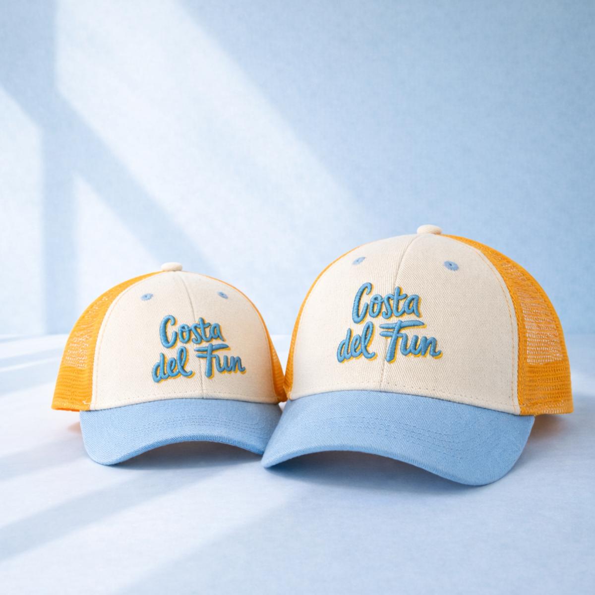 casquette-bebe-enfant-parent-chamaye-assorti-papa-maman-enfant-casquette-papa-fils-cadeau-fete-des-peres-casquette-mere-fille-cadeau-naissance-maman-bebe-cadeau-original-famille-casquette-personnalisable-broderie-trucker-costa-del-fun