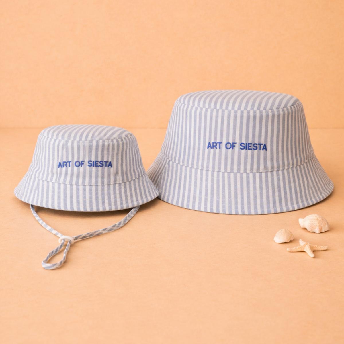 bob-bebe-enfant-parent-chamaye-assorti-papa-maman-enfant-bob-papa-fils-cadeau-fete-des-peres-casquette-mere-fille-cadeau-naissance-maman-bebe-cadeau-original-famille-bob-personnalisable-broderie-art-of-siesta-rayures