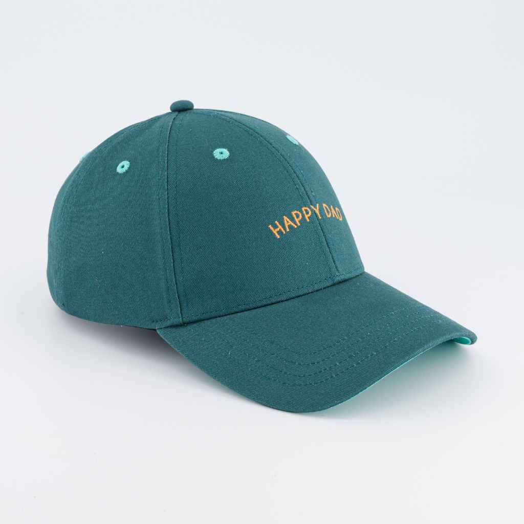 Casquette Happy Dad, verte | Enfant ou Adulte