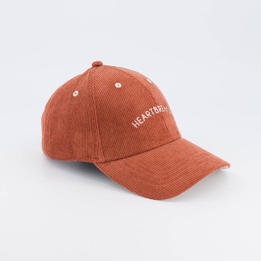 Casquette Heartbreaker velours caramel | Enfant ou Adulte