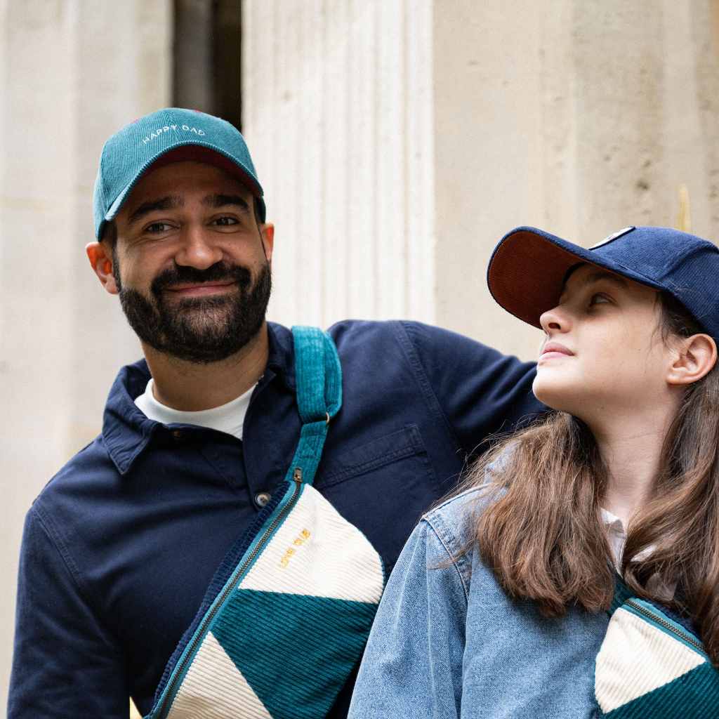 Casquette Velours Happy Dad | Adulte